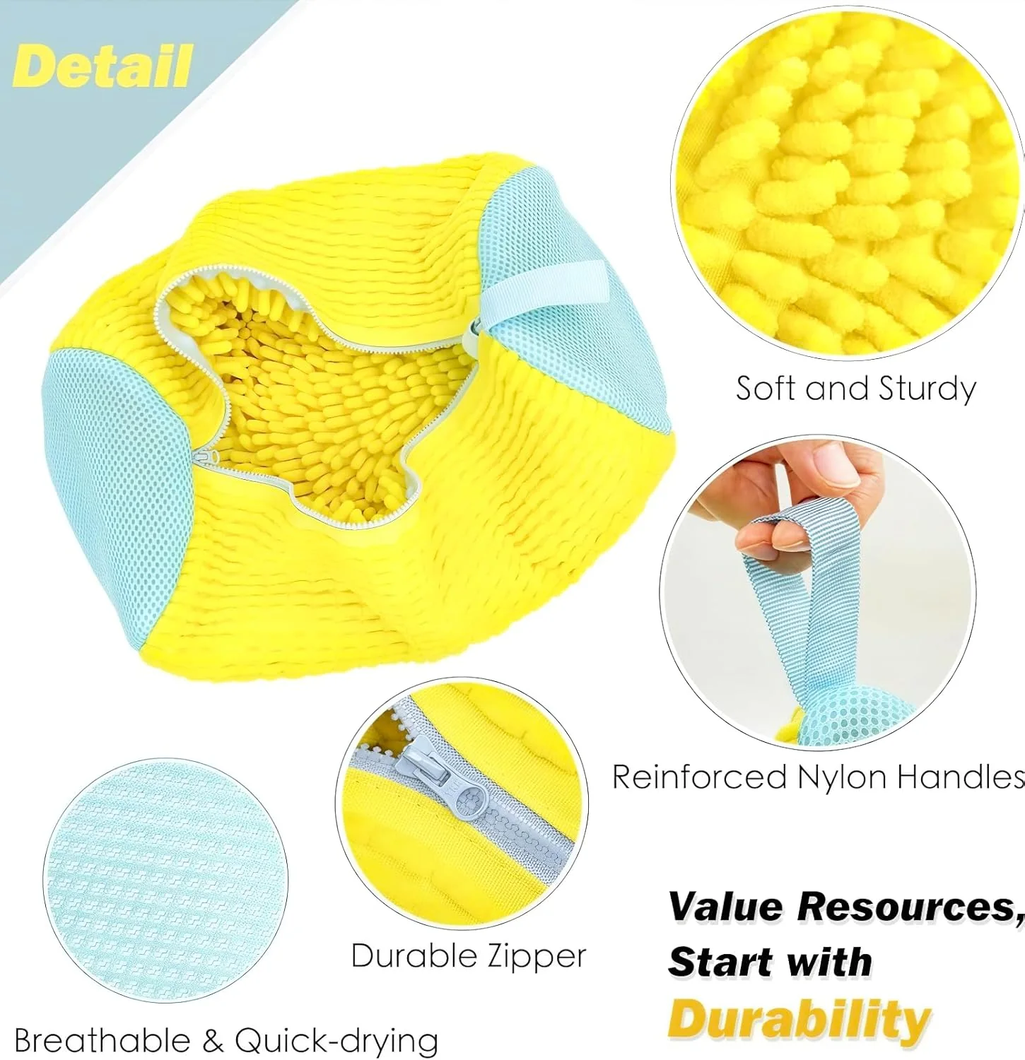 LunaXia bag fabric, handle, mesh, and zipper details